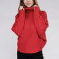 Viscose Dolman Sleeve Turtleneck Sweater