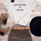 Give Thanks and Eat Pie Graphic Crew Tee