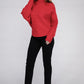 Viscose Dolman Sleeve Turtleneck Sweater