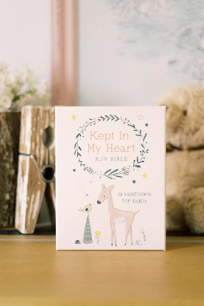 Kept In My Heart- Keepsake Bible for Baby