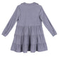 Corduroy tiered dress