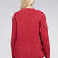 Melange Open Front Sweater Cardigan