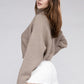 Viscose Dolman Sleeve Turtleneck Sweater