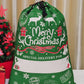 Dark Green Special Delivery Christmas Gift Bag RTS