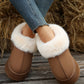 Chestnut Plush Trim Boots RTS