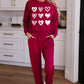 Heart Graphic Pants Set RTS