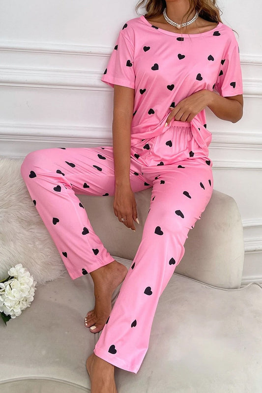 Pink Heart Lounge Set RTS