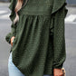 Blackish Green Lace Blouse WS RTS