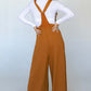 Brown Knotted Pocket Jumpsuit WS RTS