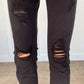 Black Distressed Jeans RTS