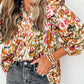 Multicolour Abstract Print Blouse RTS