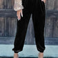 Black Velvet Jogger Pants WS RTS