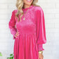 Rose Smocked Dress WS RTS