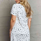 MOON NITE Quilted Quivers Button Down Sleepwear Dress
