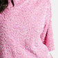 Sequin Tie Back Half Sleeve Mini Dress