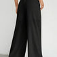 Drawstring Wide Leg Pants